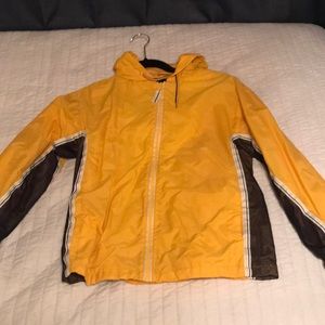 Yellow Windbreaker